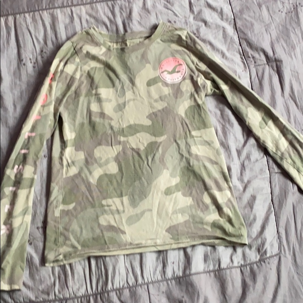 long sleeve holliser shirt